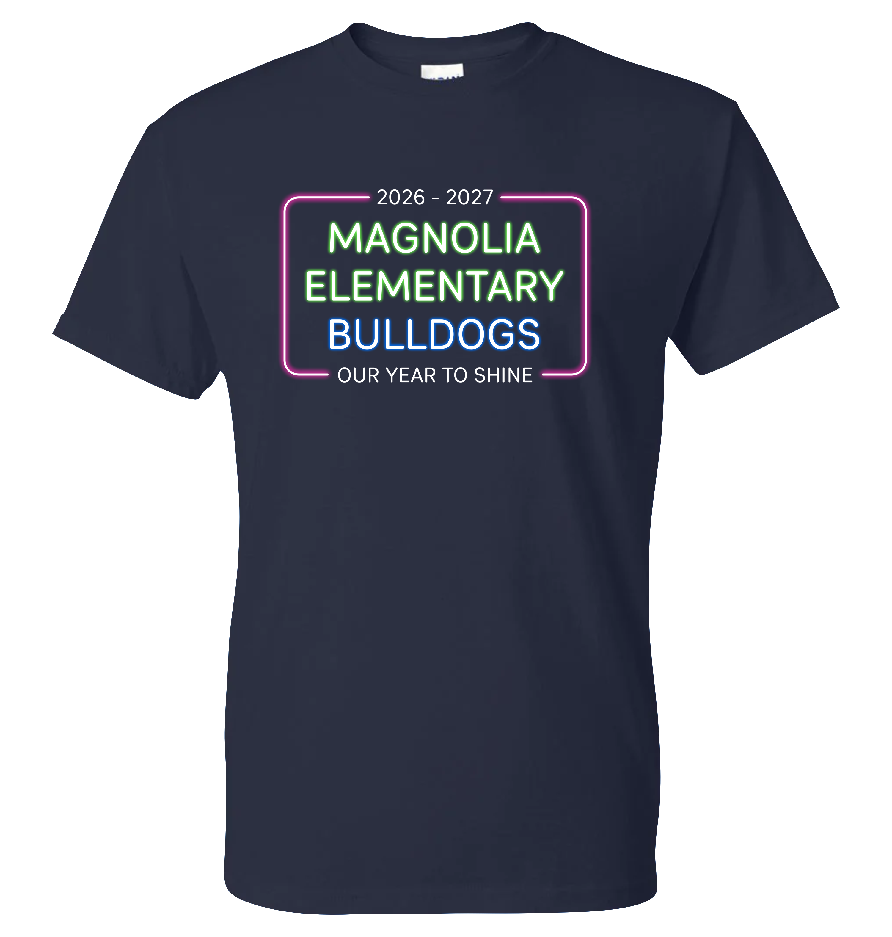 Navy Bulldogs Spirit 2026-2027 T-shirt Short Sleeve - Dry-Fit